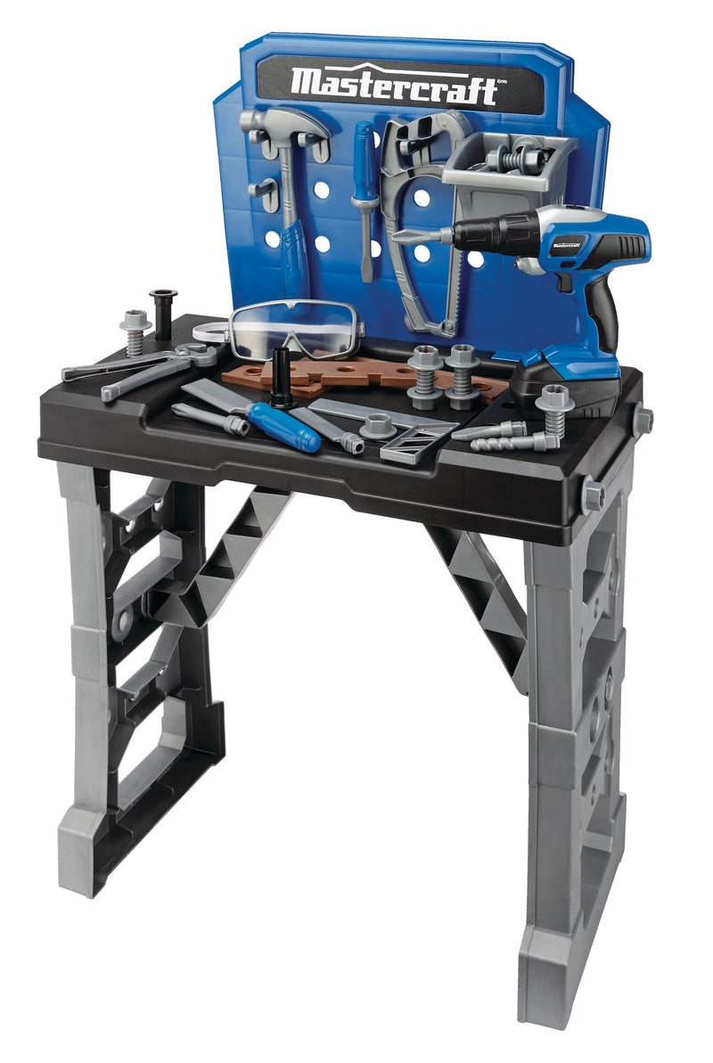 Deluxe Toy Tool & Work Bench withBattery Operated Drill For Kids, Ages 3+ Q3941