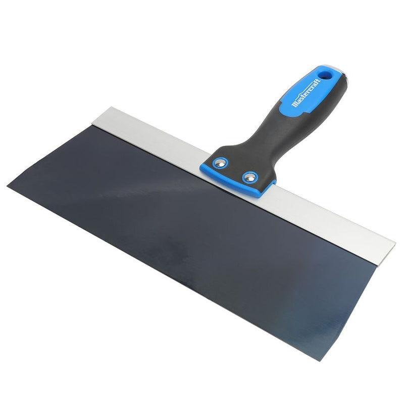 Drywall Knife with Solvent-Resistant Blue Steel Blade for Patching & Taping, 10-in U8581