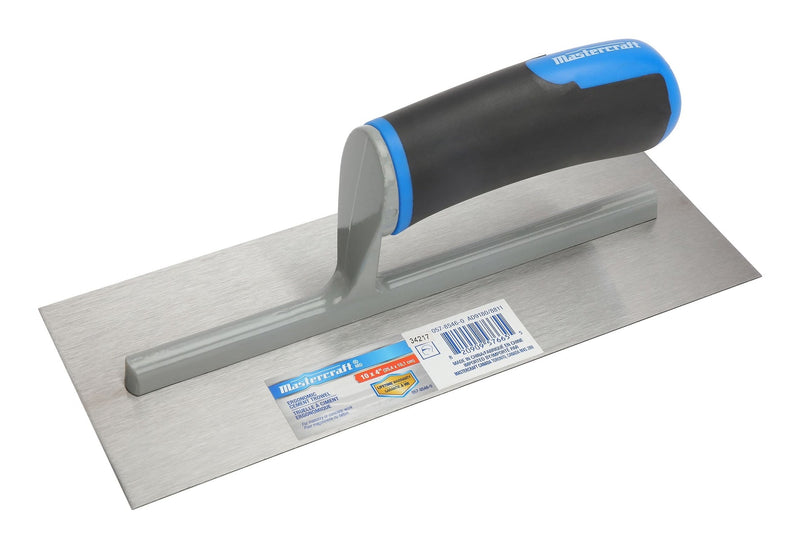Ergonomic Steel Cement Trowel For Masonry & Concrete Work, 4 x 10-in R7177