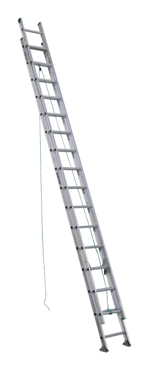 Grade 2 Aluminum Extension Ladder, 225-lb, 32-ft K6906