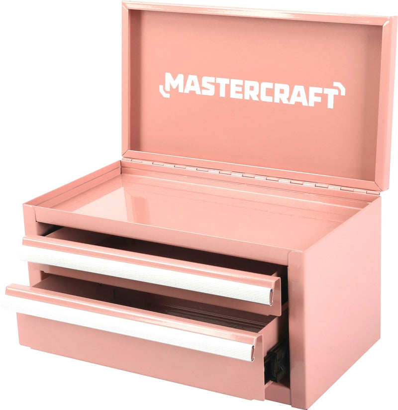 Mini Toolbox with 2 Drawers, Peach D2834