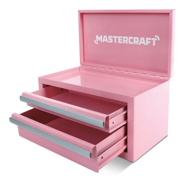 Mini Toolbox with 2 Drawers, Pink T9081