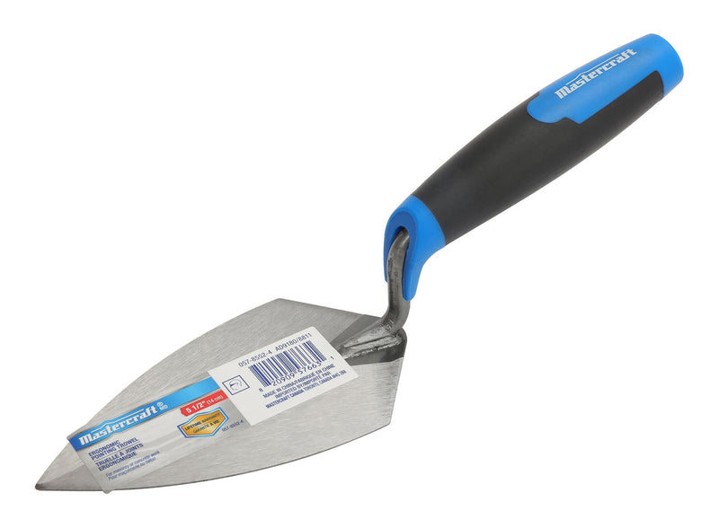 Steel Masonry, Concrete & Brick Pointing Trowel with Comfort Grip, 5.5-in M4199