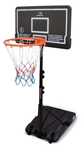 4-in-1 Jr Portable Adjustable Basketball Backboard System with Wheels Y9791