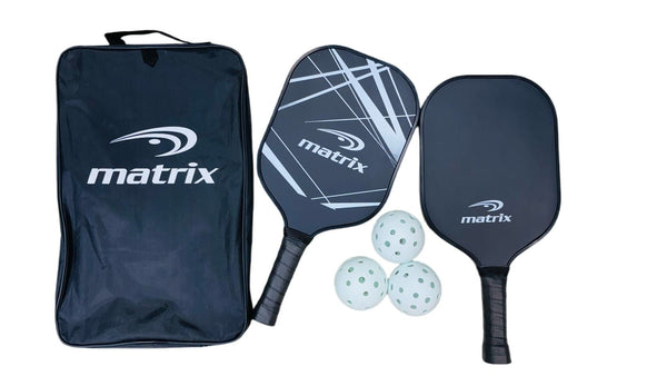 Recreational Official Size Pickleball Paddle/Racket & Ball Set, 5-pc N9074
