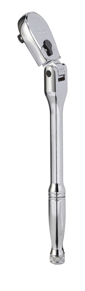 1/4-in Drive 90-Tooth Flex Ratchet, CRV, Chrome Plating, 7-in E2502