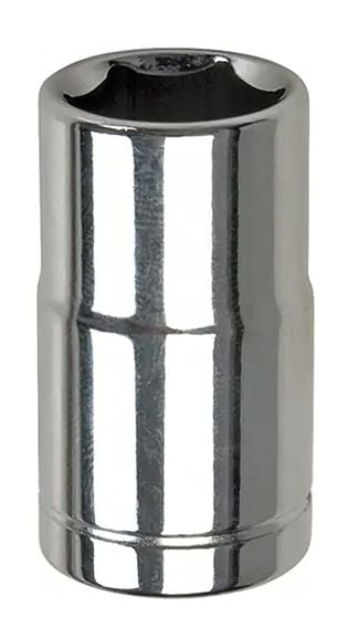 1/4-in Drive Assorted Sizes Regular Socket, 6-Point, Nickel-Chrome Plating L8509