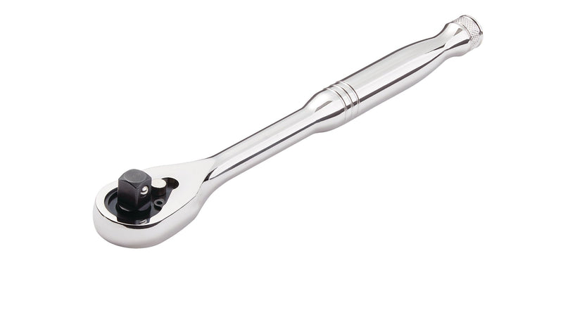 3/8-in Drive 90-Tooth Ratchet, CRV, Nickel-Chrome Plating, 8-in U5101