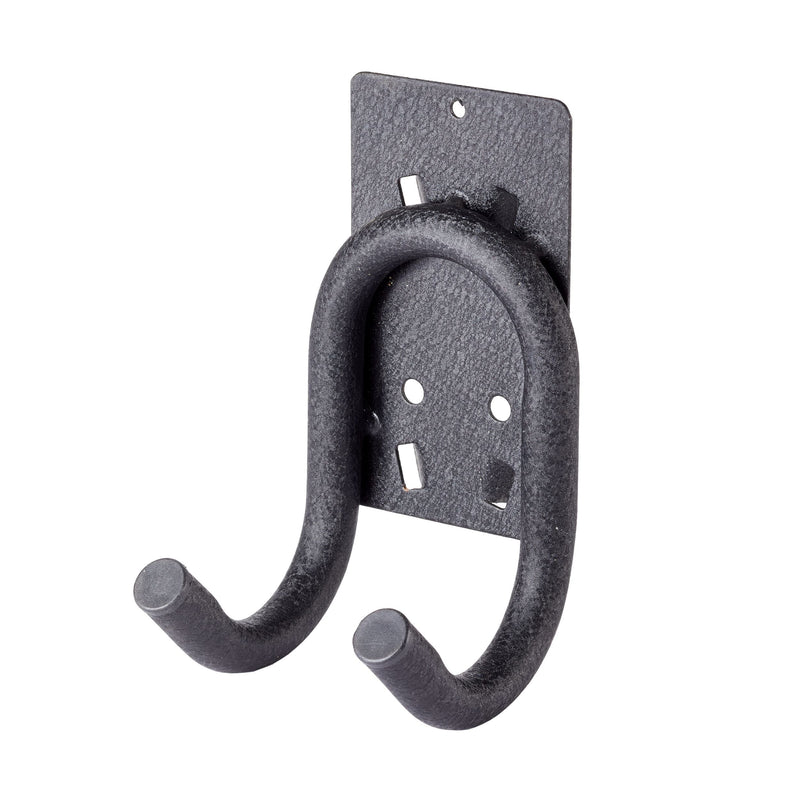 Double Storage Hook, For Heavy Duty Steel Rack / Shelving or Wall Mount, Up to 50-kgs E2118