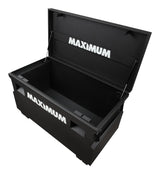 Jobsite Storage Box, Black, 48-in