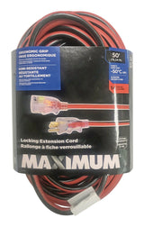 Outdoor Extension Cord with Power Indicator Light, 50-ft