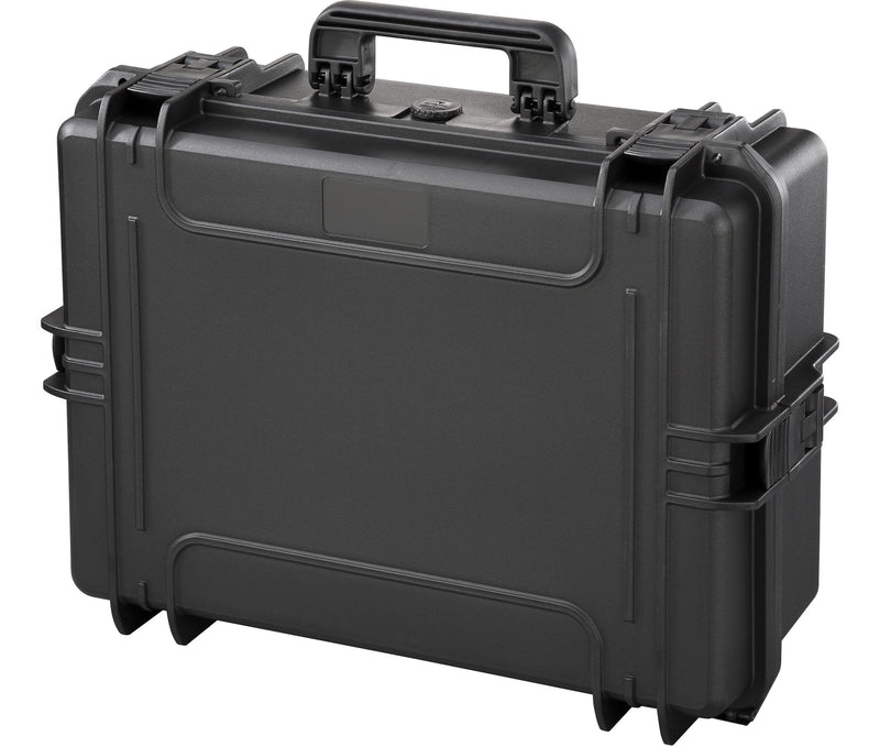 Portable IP67 Waterproof Case/Tool Box with Foam Layers, Black, Large, 22-in Z6956