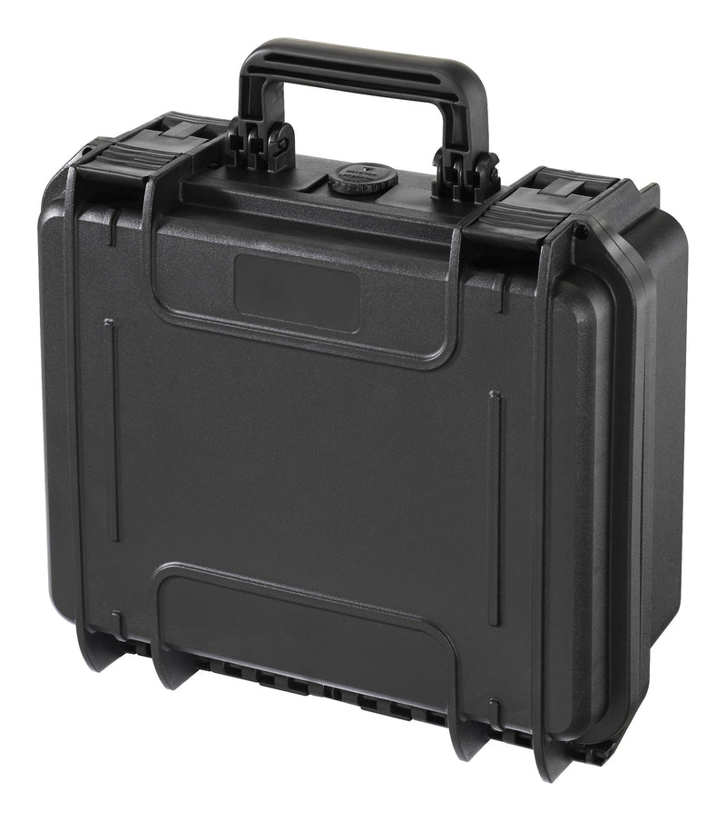 Portable IP67 Waterproof Storage Case with Foam Layers, Small, Black A3424