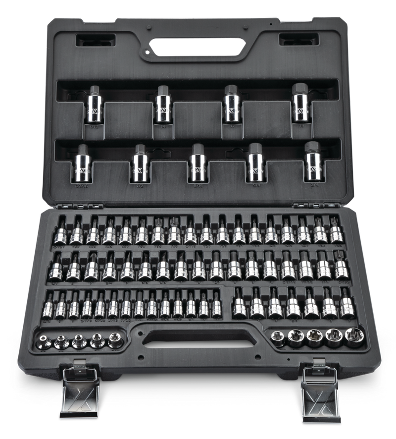 Professional Grade Bit Socket Set, 75-pc W9685