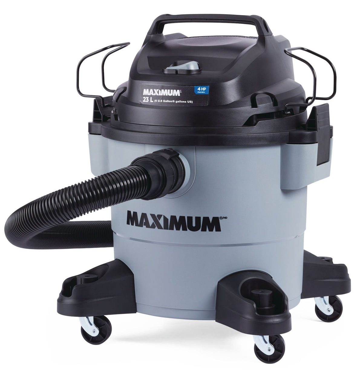 VJF608PF 4 Peak HP Wet/Dry Shop Vacuum with Hose & Accessories, 22-L