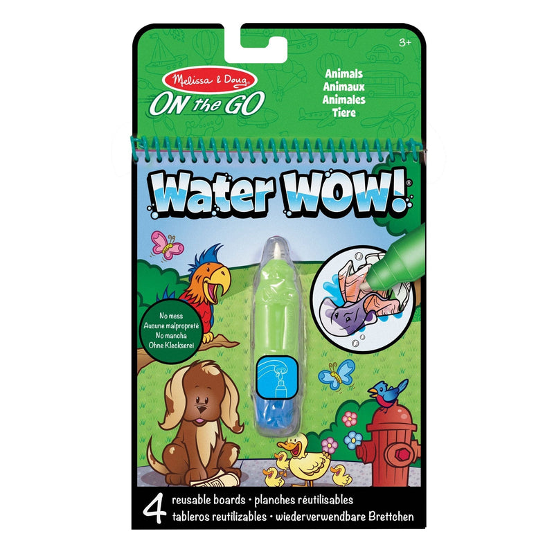 On the Go Water Wow! Reusable Water-Reveal Activity Pad - Animals Q0462