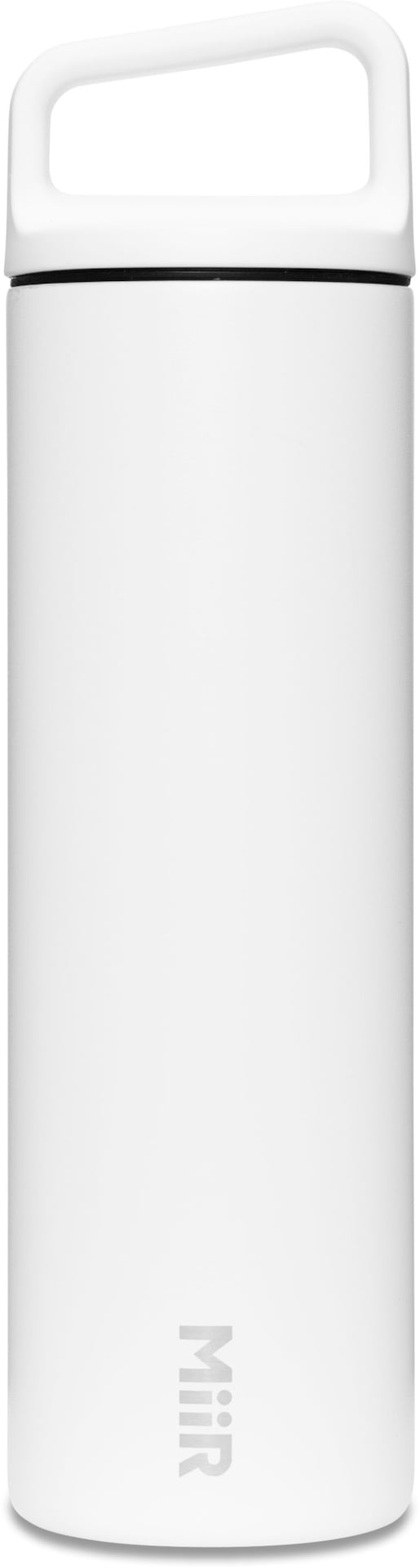 Wide Mouth Stainless Steel Insulated Travel Water Bottle, White, 20-oz Z3558