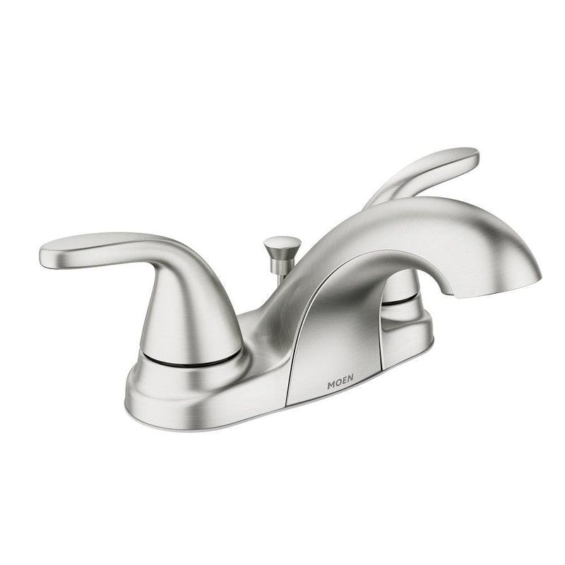 Adler Double Handle Bathroom Faucet, Spot-resistant Brushed Nickel Q0499