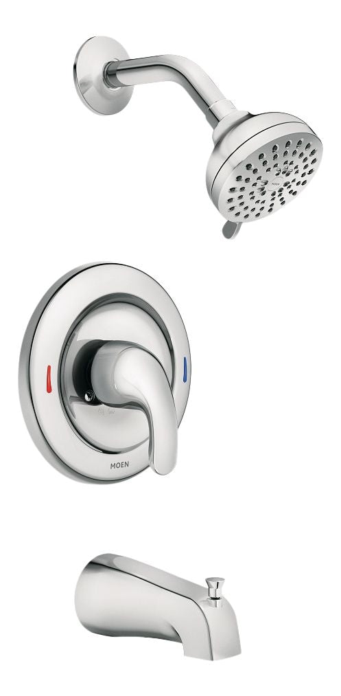 Adler Single Handle Tub Shower with Posi-Temp, Chrome T1139