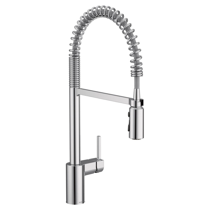 Align Single Handle High Arc Pull Down Sprayer Kitchen Faucet, Chrome I6064