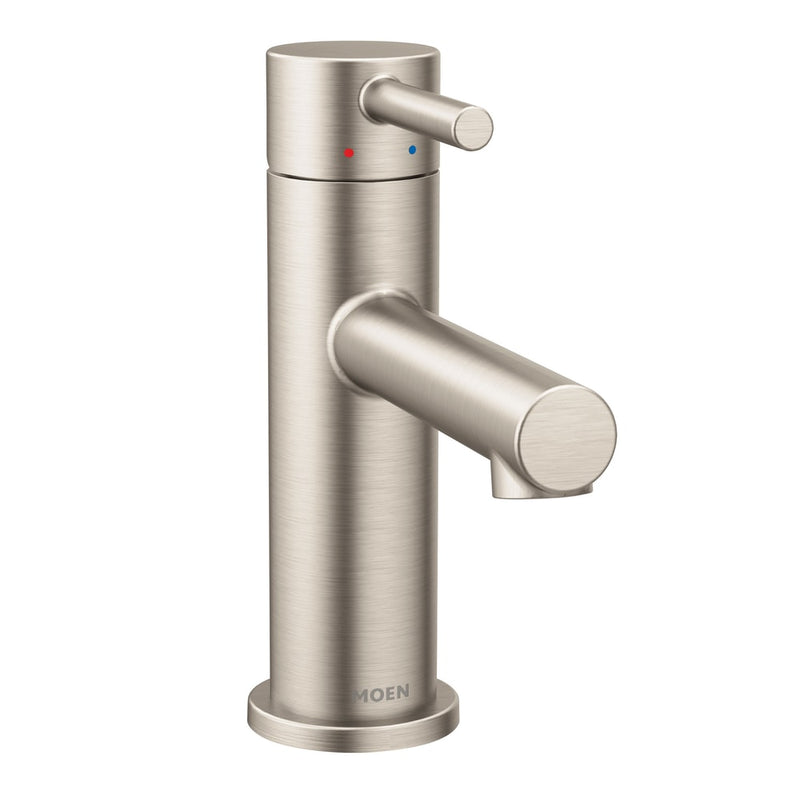 Align Single Handle High Arc Single Hole Bathroom Sink Faucet, Brushed Nickel Z0474