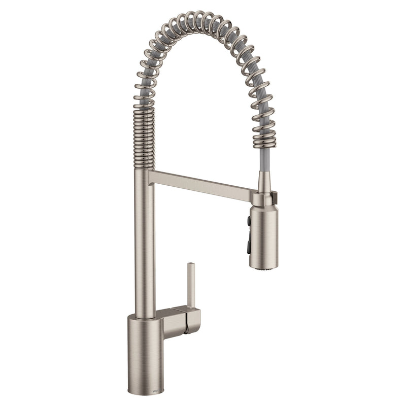 Align Single Handle Pre-Rinse Pull Down Spot-Resist Kitchen Faucet, Stainless Steel H5582