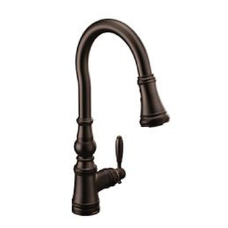 Weymouth Single Handle Pull Down Kitchen Faucet, Various Finishes Y0505