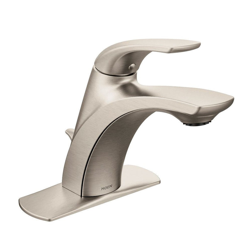 Zarina Single Handle Bathroom Faucet, Spot-resistant Brushed Nickel N3560