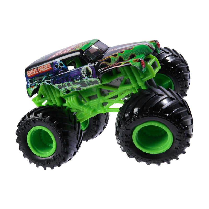 Monster Jam 1:64 Die-Cast Collectible Monster Truck Toy with Driver Figure, Assorted, Ages 3+ N1638