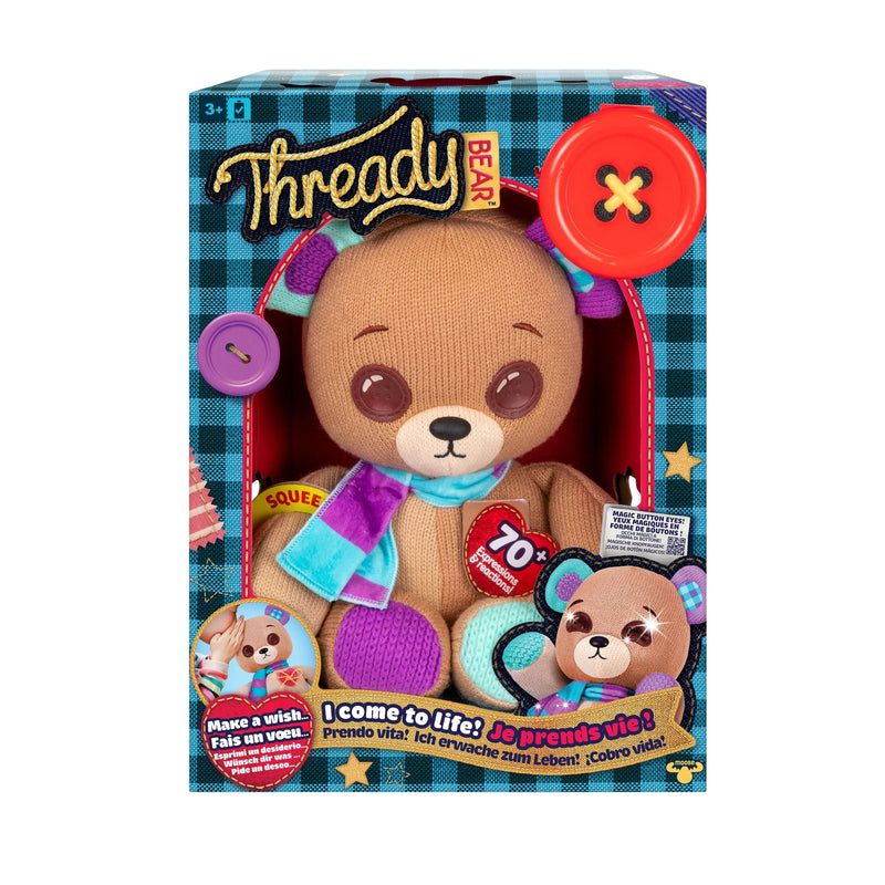 Interactive Plush Teddy Bear, Ages 3+ C6599