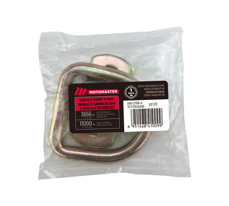11,000-lb Medium Duty D-Ring, Surface Mountable M0440