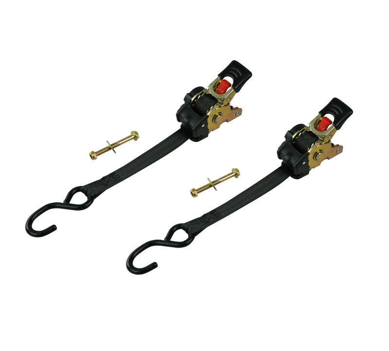1,500-lb Retractable Transom Tie Down Strap, 1-in x 6-ft (2.54 cm x 1.8 m), 2-pk G3066