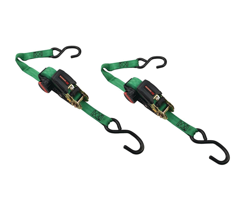 1,500-lb Rocker Ratchet Tie Down, 1-in x 15-ft, 2-pk F7471