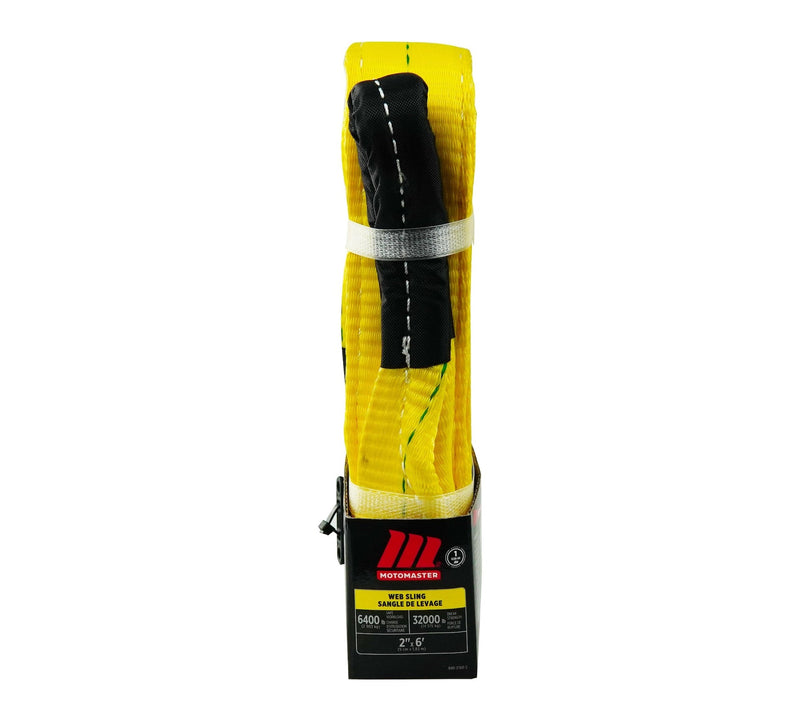 6,4000-lb Web Lifting Slings, 2-in x 6-ft J5316