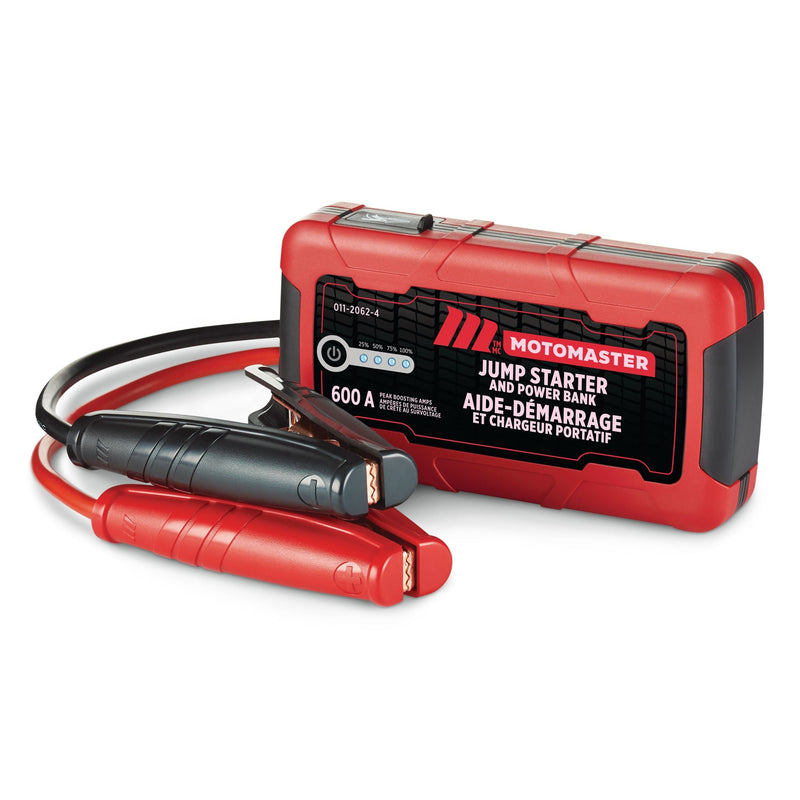 Booster Pack/Jump Starter & USB Power Bank, Lithium-ion, 600-Amp, 12V K7409