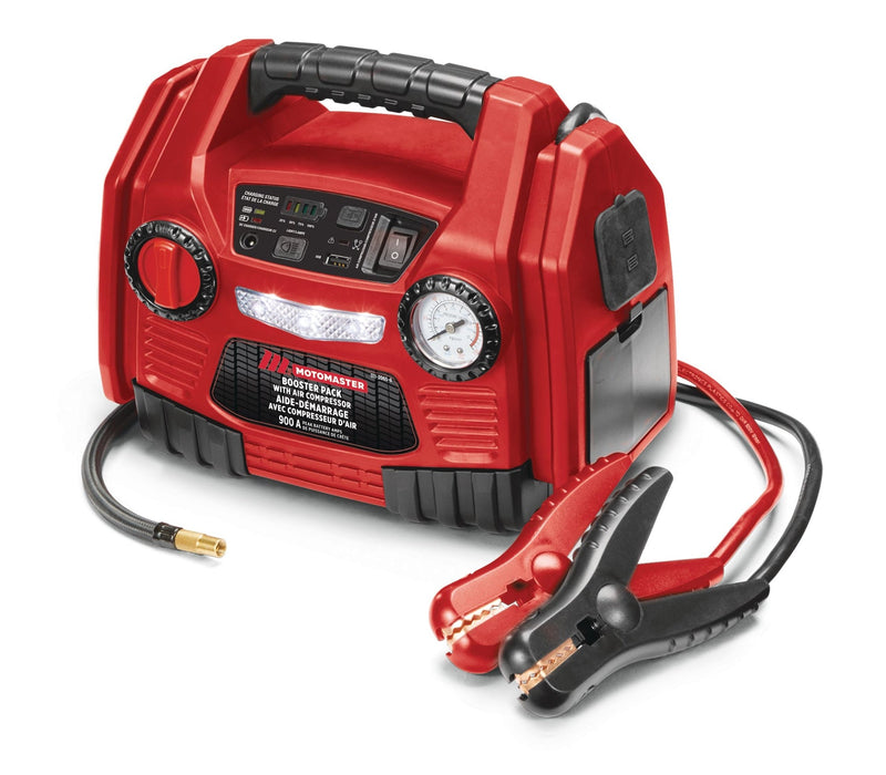 Booster Pack/Jump Starter, with Air Compressor, 900 Peak Amp, 12V S5821