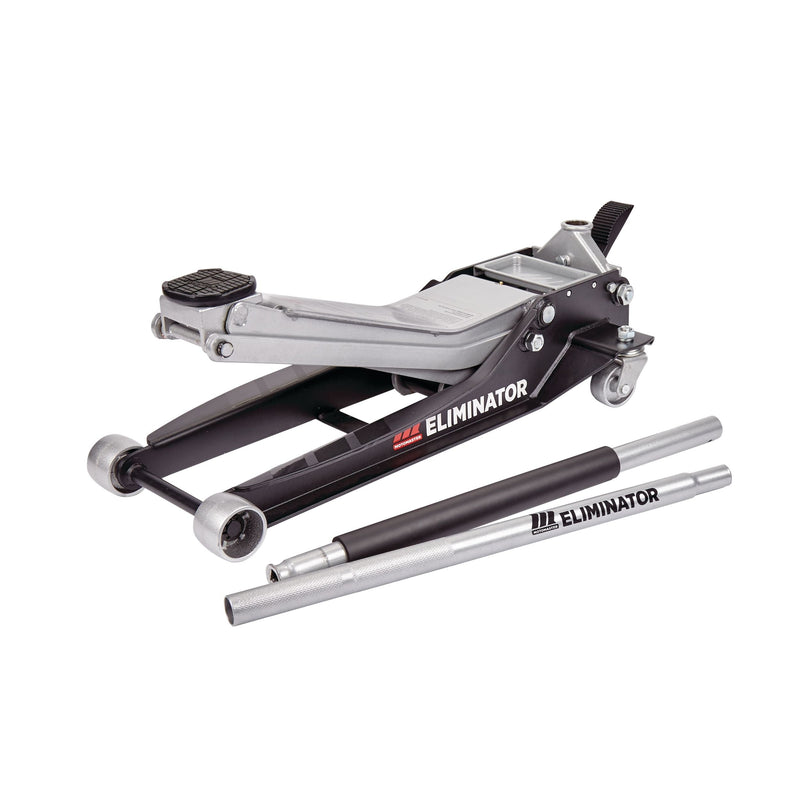 Eliminator Heavy-Duty Long Reach Low Profile Garage Jack, 3-Ton G0091