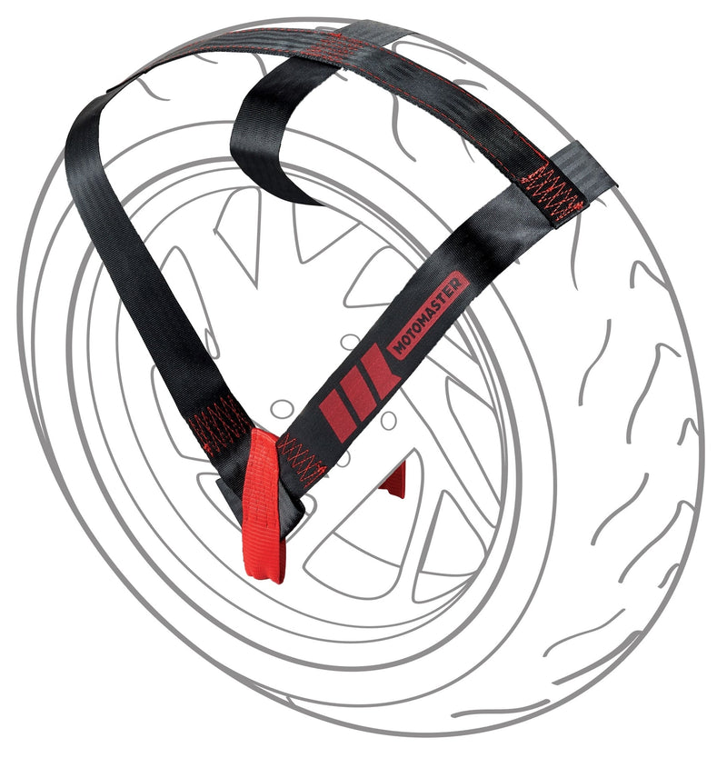 Universal Motorcycle Wheel Tie Down Strap Y7166