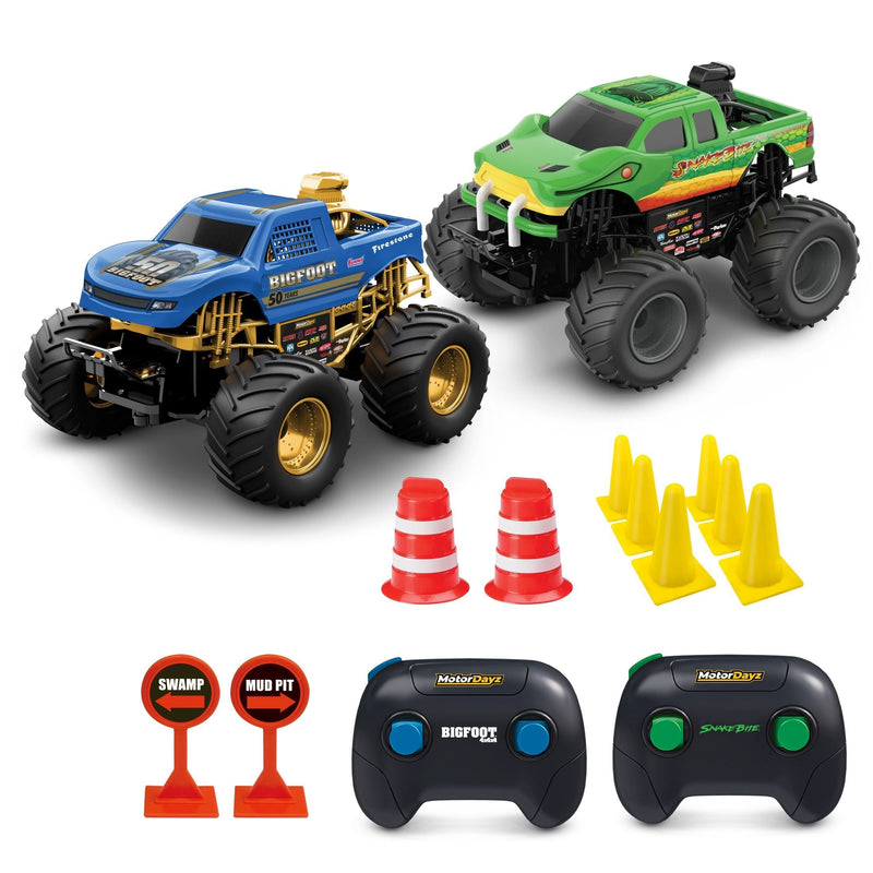 MotorDayz RC Monster Truck Twinpack - 1:24 Scale L5271