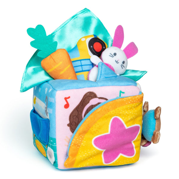 Surprise Learning Box, Educational Toys with Stuffed Animals, Sensory Toys & Activities for Babies J0103