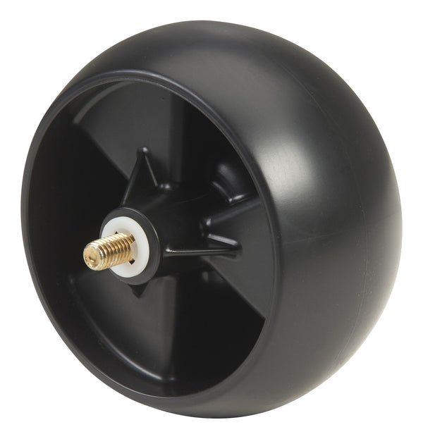 Lawn Tractor Deck Wheel, 5-in, Fits most 38-in, 42-in, 46-in Decks O1547