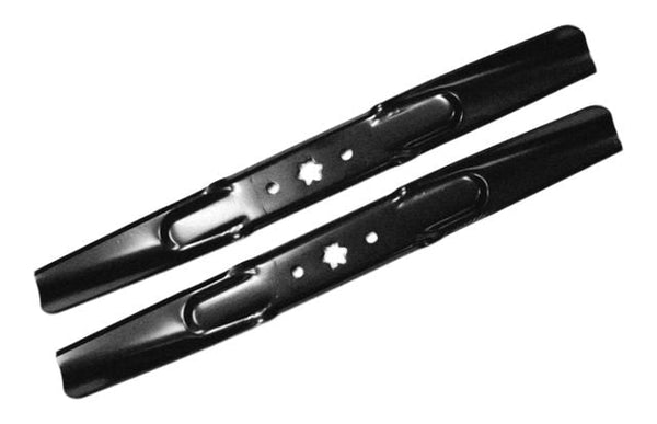 Lawn Tractor Two Blade Replacement Set, 2-in-1, 00-in, 5 star mount J2319