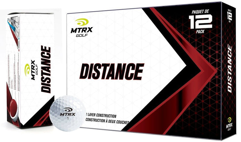 Distance Golf Balls, White, 12-pk S1318