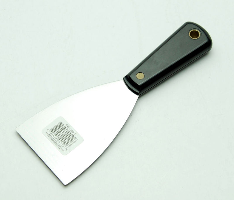 Multi-Purpose Flexible Carbon Steel Wall/Paint Scraper & Spackling/Putty Knife, 3-in R5451