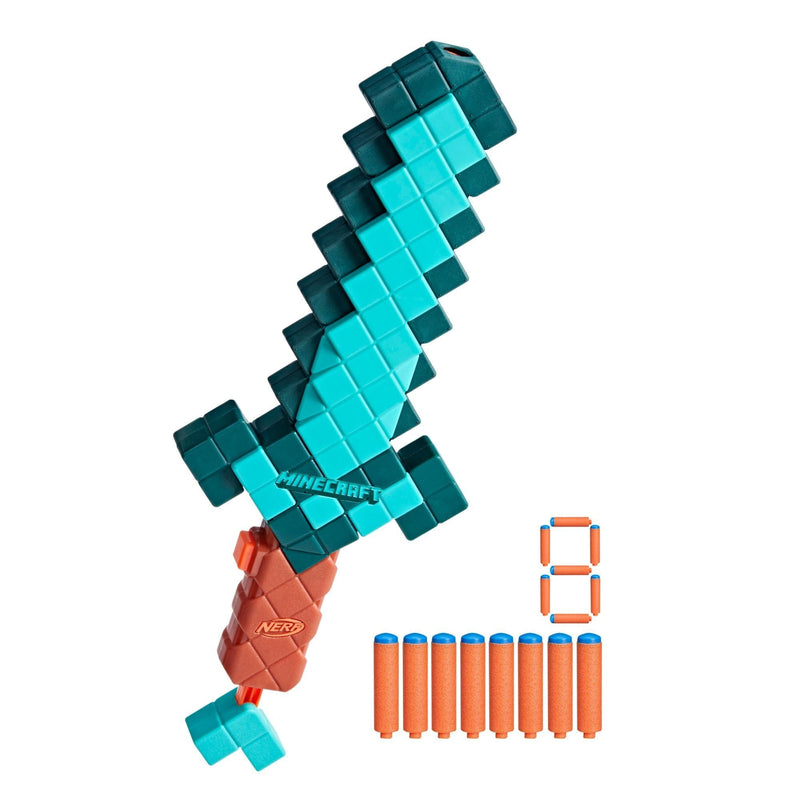 Diamond Sword Dart Blaster with 8 N1 Darts V3021