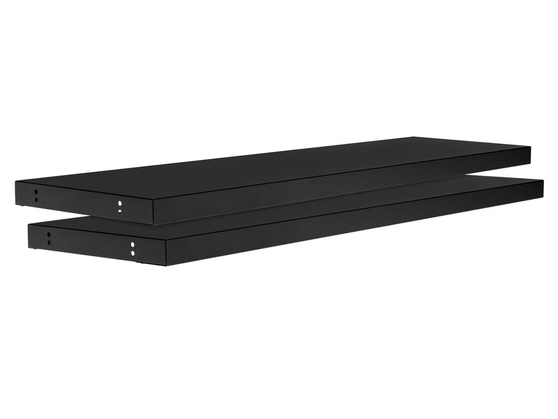 Bold 3.0 Display Wall Shelf Set, 48-in, Black, 2-pk F5217