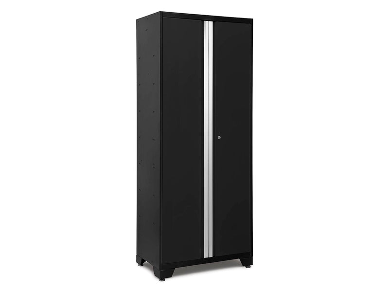 Bold Series 24-Gauge Steel RTA Storage Locker with 3 Shelves, Black, 30-in Z4708