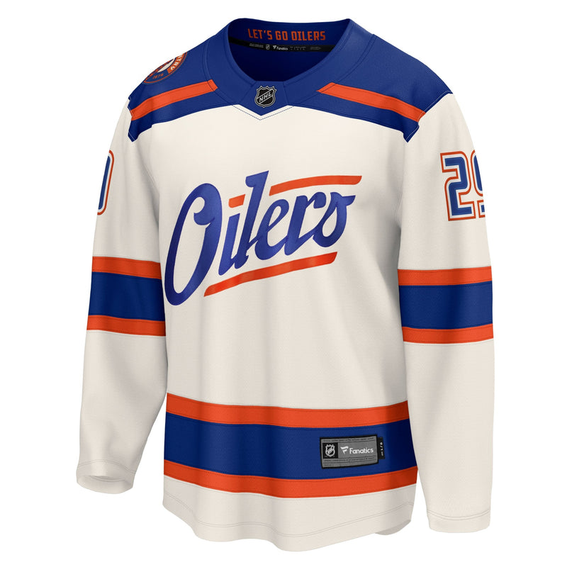 2025 Adult Standard Leon Draisaitl Alternate Breakaway Player Jersey, Various Sizes Z6670