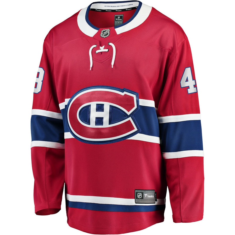 Breakaway Player Jersey, Lane Hutson, Adult, Assorted Sizes C7547