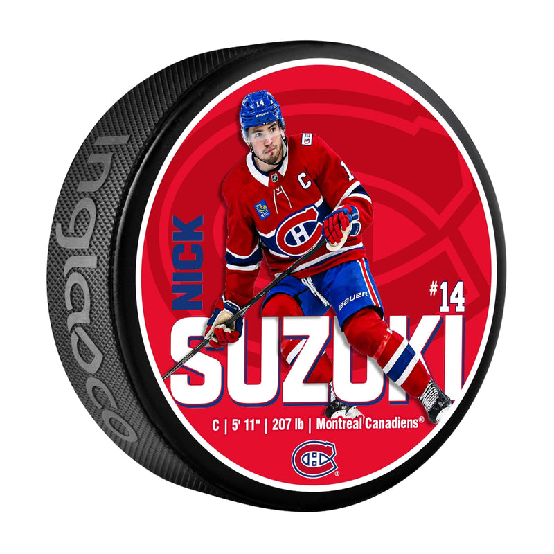 Nick Hockey Puck, 6-oz X4237
